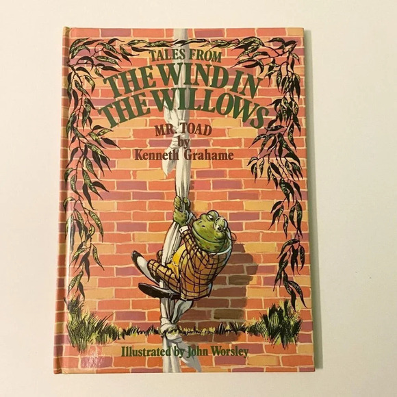 Vintage 1983 Tales From The Wind In The Willow Mr Toad Kenneth Grahame - Picture 12 of 12